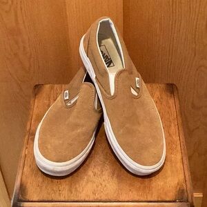 Vans Suede Slip-On Loafers